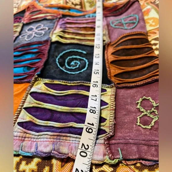 Retro Patchwork Tank Top - Picture 4 of 6